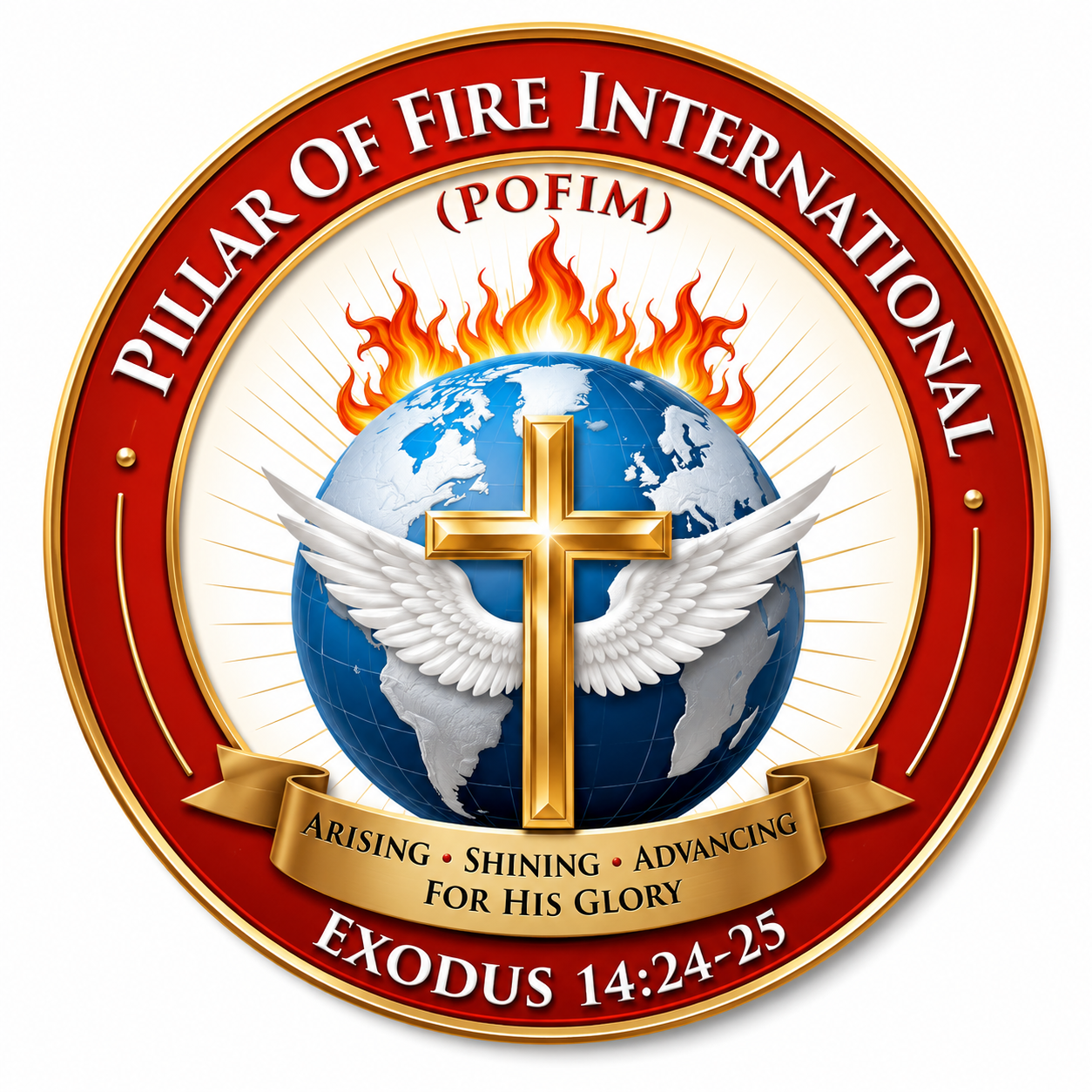 Pillar of Fire International seal